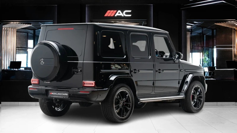 Mercedes-Benz G Class Petrol Silver #4