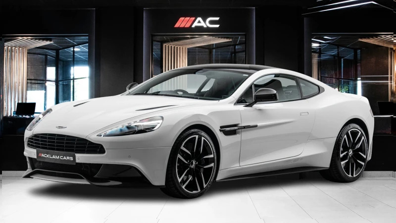 Aston Martin Vanquish V12 568 22 Touchtronic Silver #1