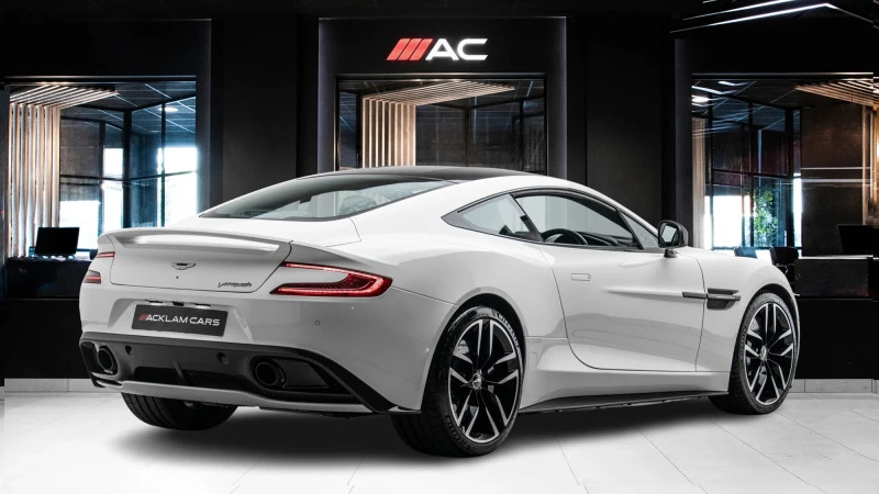 Aston Martin Vanquish V12 568 22 Touchtronic Silver #5