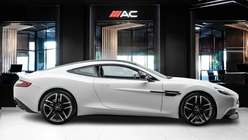 Aston Martin Vanquish V12 568 22 Touchtronic Silver #6