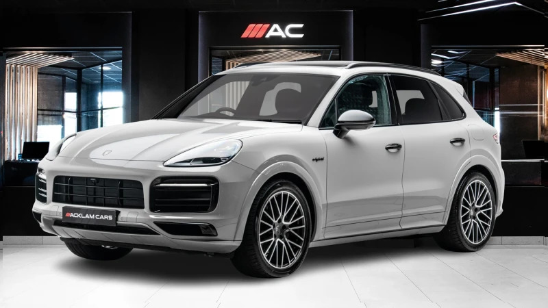 Porsche Cayenne 3.0 V6 E-hybrid 17.9Kwh Platinum Edition Coupe Blue #1