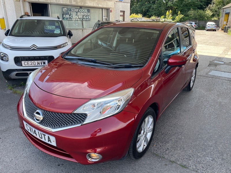 Nissan Note Dci Tekna Red #3
