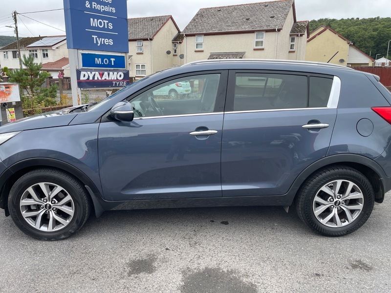 Kia Sportage 2 Isg Blue #4