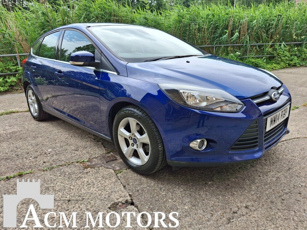 Ford Focus 1.6 Zetec Navigator Hatchback Eu Blue