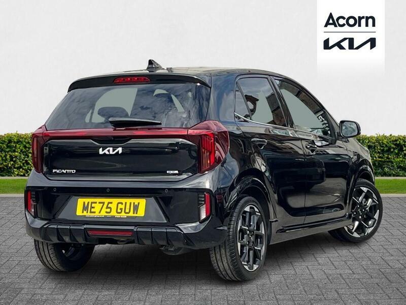 Kia Picanto 1.0 Gt-line Euro 6 Ss ME75GUW Black #5