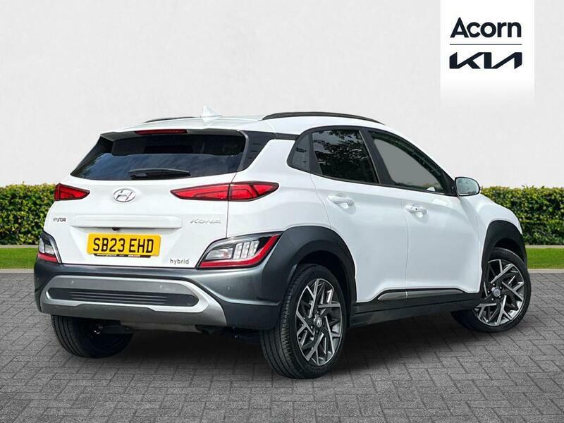 Hyundai Kona 1.6 H-gdi Premium Dct Euro 6 Ss SB23EHD White #5