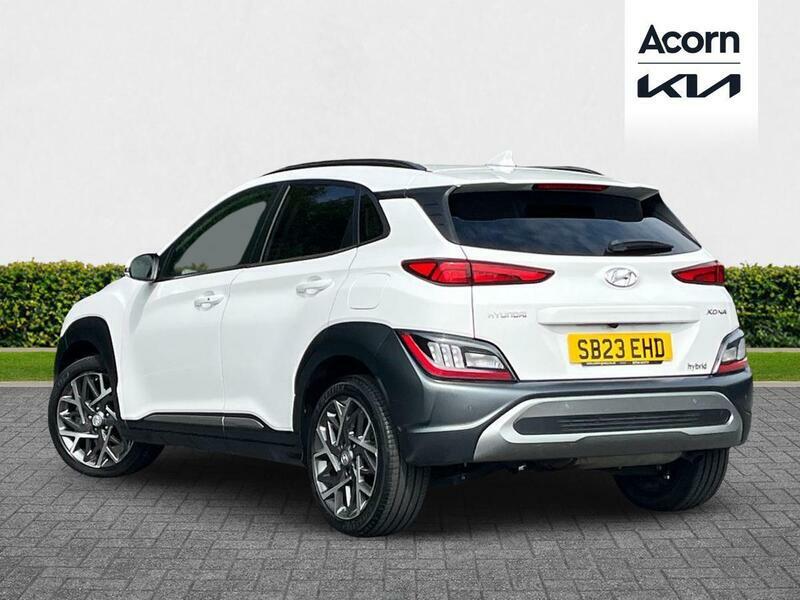 Hyundai Kona 1.6 H-gdi Premium Dct Euro 6 Ss SB23EHD White #2