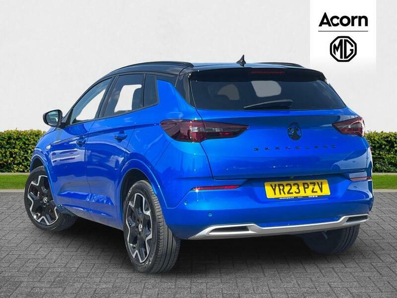 Vauxhall Grandland 1.2 Turbo Ultimate Euro 6 Ss YF23PZV Blue #2