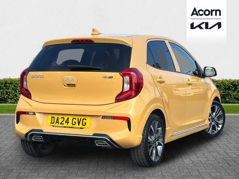 Kia Picanto 1.0 Dpi Gt-line Amt Euro 6 Ss DA24GVG Yellow #5