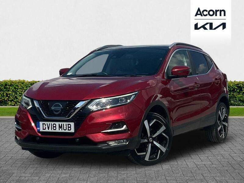 Nissan Qashqai 1.2 Dig-t Tekna Euro 6 Ss DV18MUB Red #4