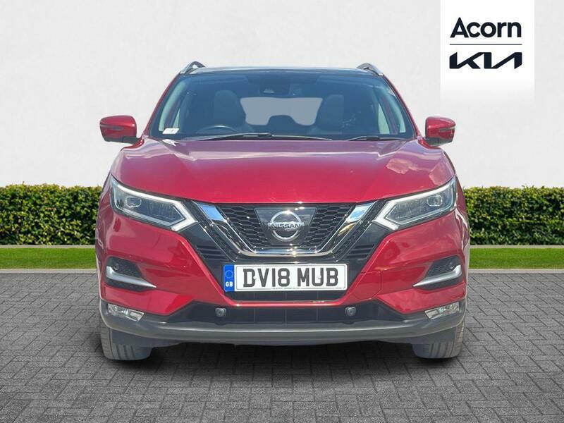 Nissan Qashqai 1.2 Dig-t Tekna Euro 6 Ss DV18MUB Red #6