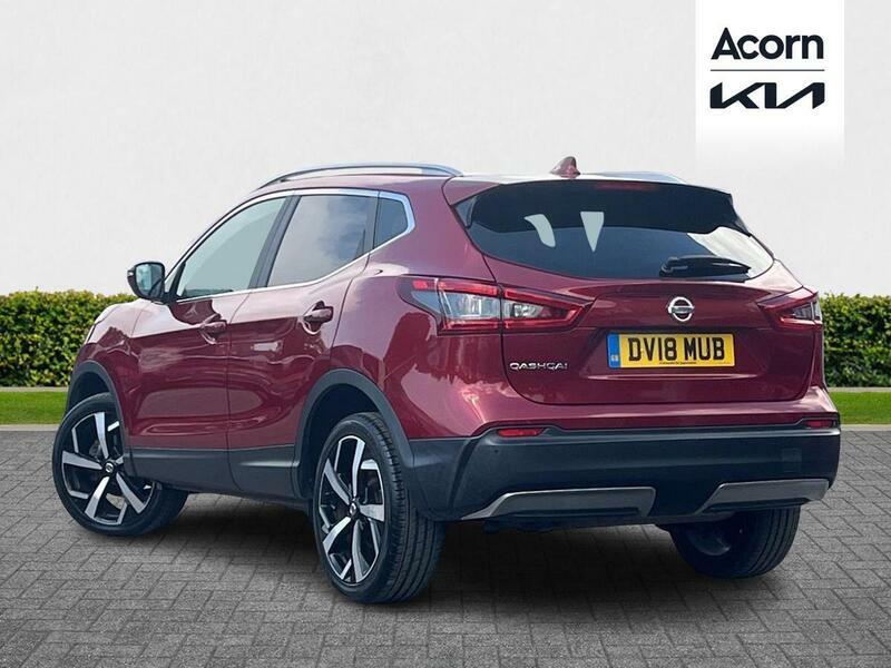 Nissan Qashqai 1.2 Dig-t Tekna Euro 6 Ss DV18MUB Red #2
