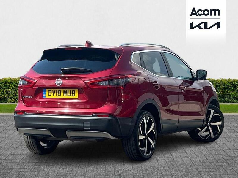 Nissan Qashqai 1.2 Dig-t Tekna Euro 6 Ss DV18MUB Red #5