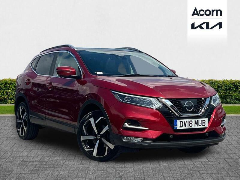 Nissan Qashqai 1.2 Dig-t Tekna Euro 6 Ss Red