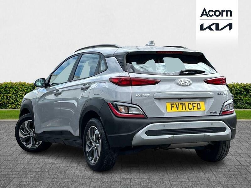 Hyundai Kona 1.6 H-gdi Se Connect Dct Euro 6 Ss FV71CFD Grey #2