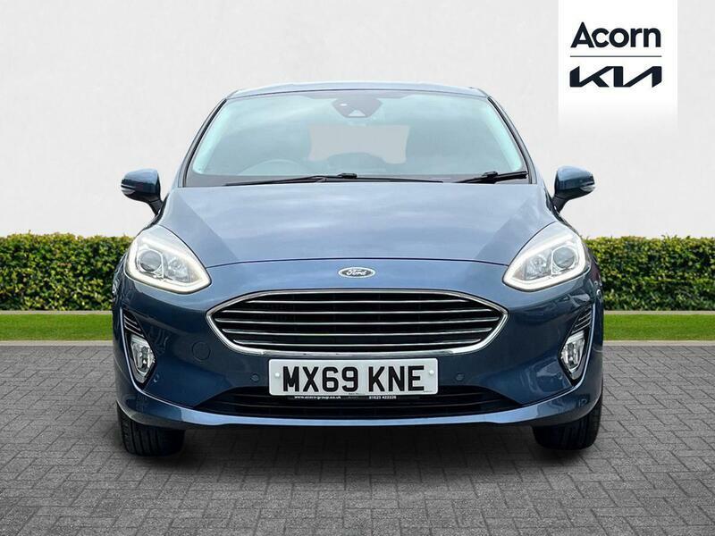 Ford Fiesta 1.0T Ecoboost Titanium Euro 6 Ss MX69KNE Blue #6