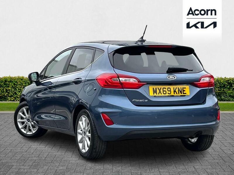 Ford Fiesta 1.0T Ecoboost Titanium Euro 6 Ss MX69KNE Blue #2