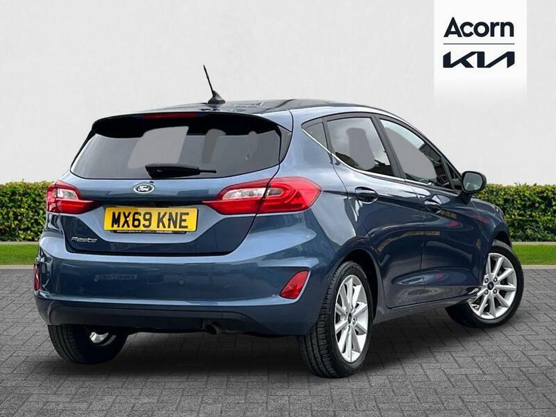 Ford Fiesta 1.0T Ecoboost Titanium Euro 6 Ss MX69KNE Blue #5