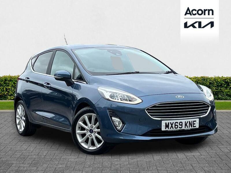 Ford Fiesta 1.0T Ecoboost Titanium Euro 6 Ss MX69KNE Blue