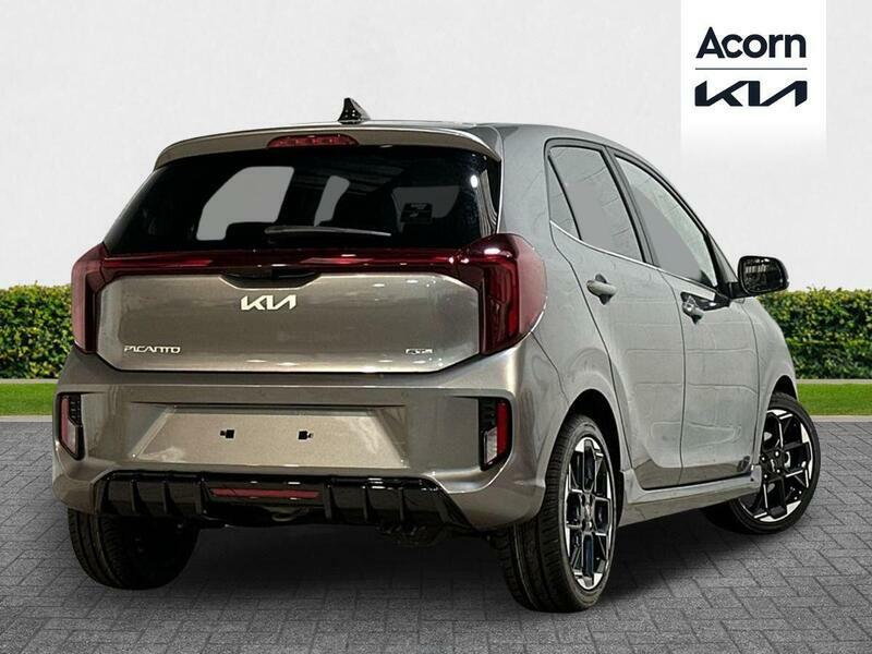 Kia Picanto 1.0 Gt-line S Amt Euro 6 Ss MM75UNP Grey #5