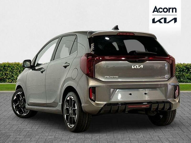 Kia Picanto 1.0 Gt-line S Amt Euro 6 Ss MM75UNP Grey #2