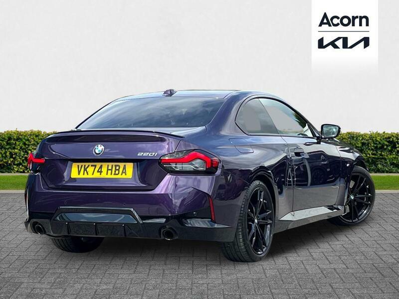 BMW 2 Series 2.0 220I M Sport Euro 6 Ss VK74HBA Purple #5