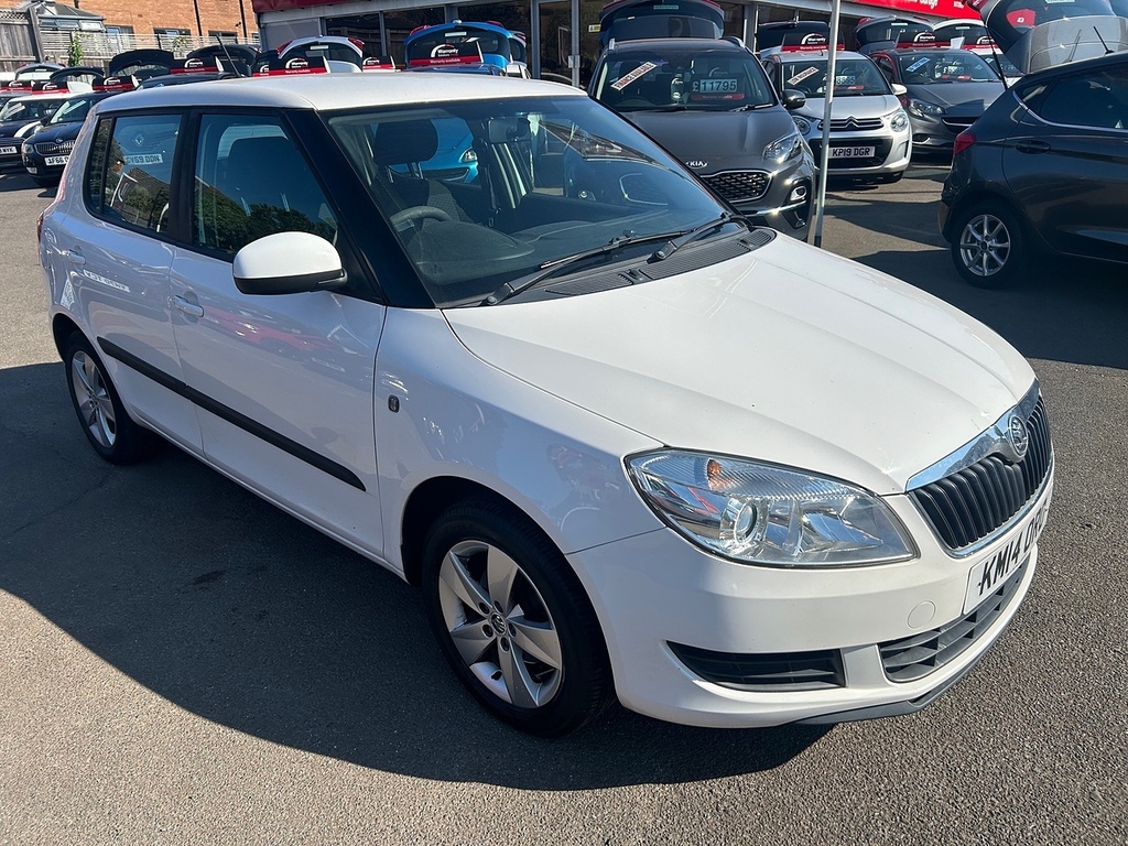 Skoda Fabia Se White