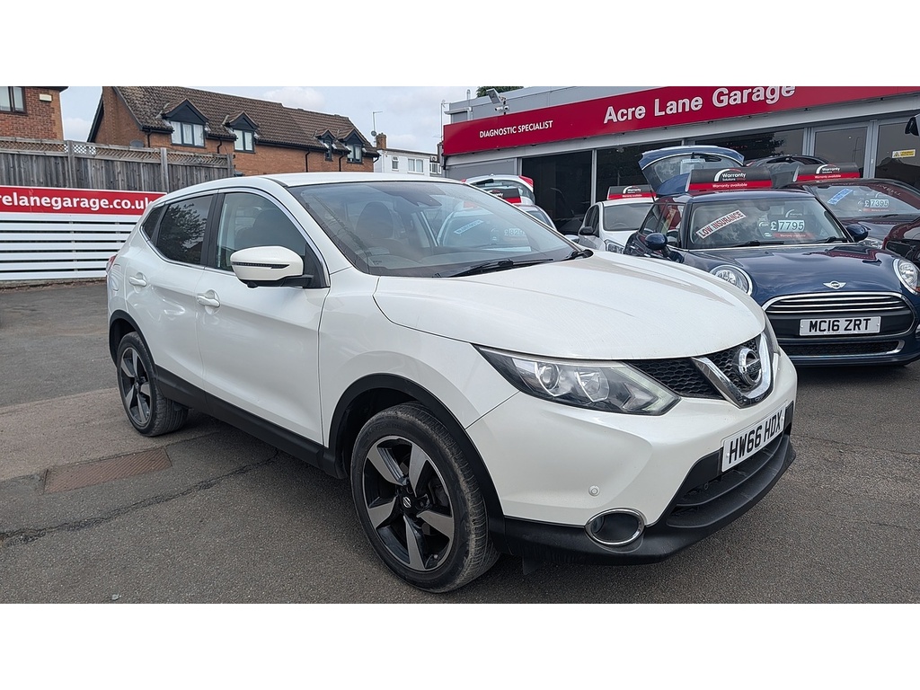 Nissan Qashqai Dig-t N-connecta White