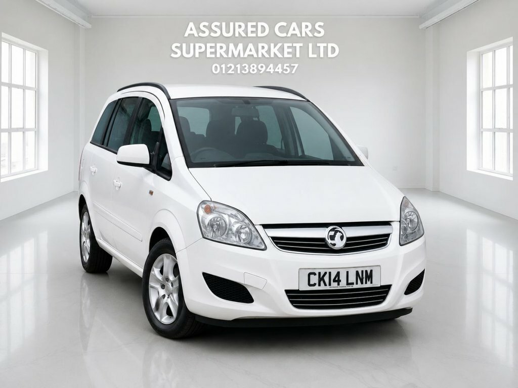 Vauxhall Zafira 1.8L Exclusiv White #4