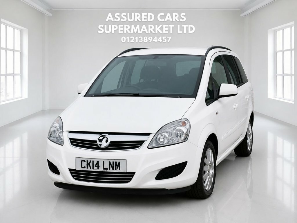 Vauxhall Zafira 1.8L Exclusiv White #5