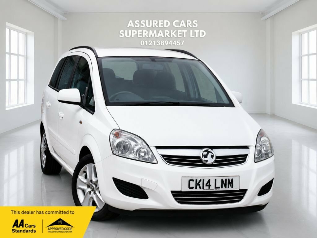 Vauxhall Zafira 1.8L Exclusiv White