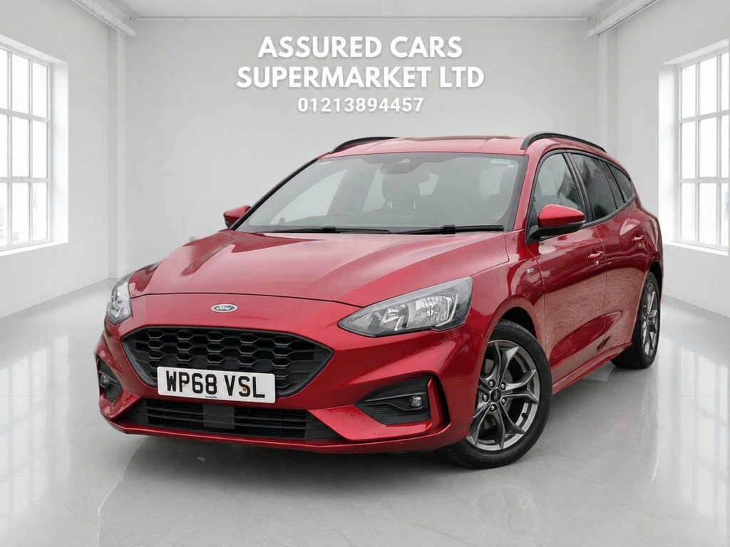 Ford Focus 1L St-line WP68VSL Red #2