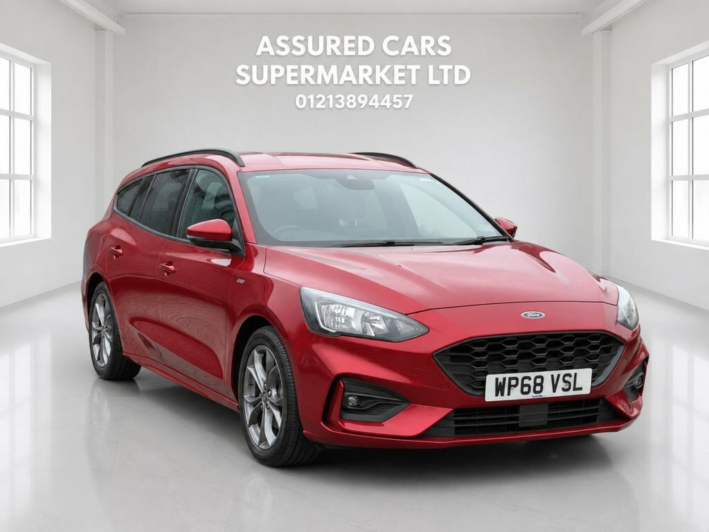 Ford Focus 1L St-line WP68VSL Red #4