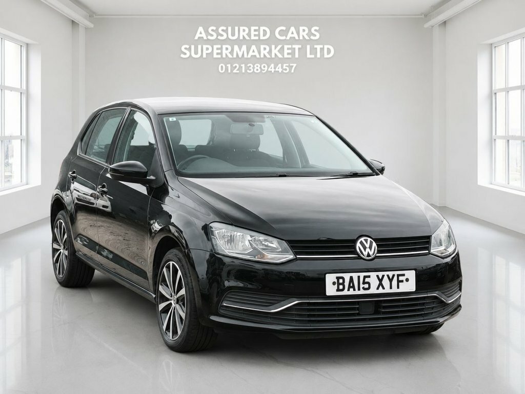 Volkswagen Polo Hatchback BA15XYF Black #4