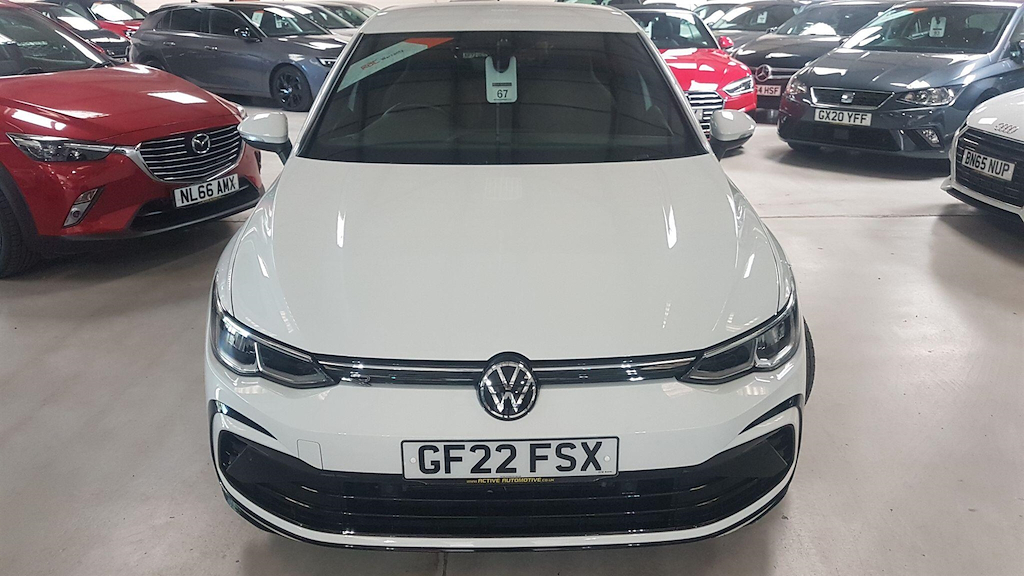 Volkswagen Golf 1.5 Tsi R-line Euro 6 Ss GF22FSX White #2