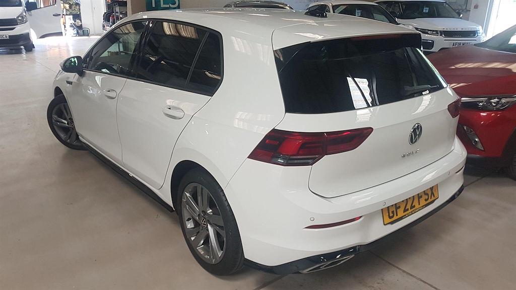 Volkswagen Golf 1.5 Tsi R-line Euro 6 Ss GF22FSX White #6