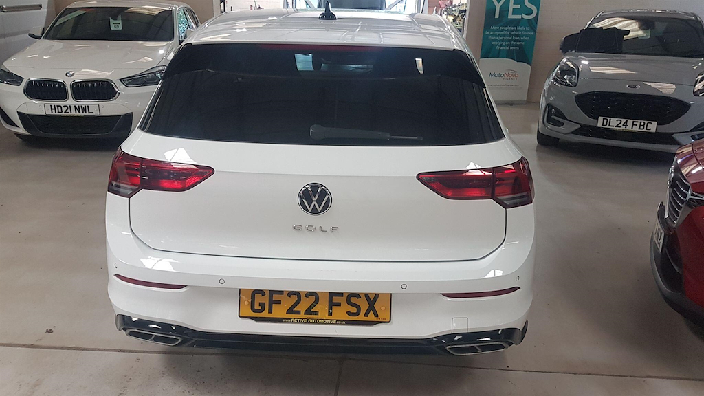 Volkswagen Golf 1.5 Tsi R-line Euro 6 Ss GF22FSX White #5