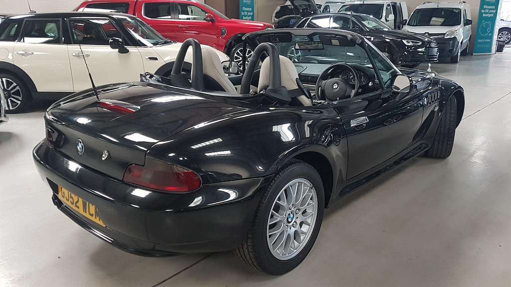 BMW Z3 2.2I Roadster Black #3