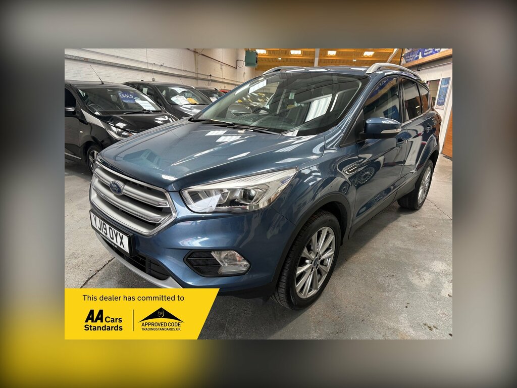 Ford Kuga 1.5 Tdci Ecoblue Titanium Edition Suv M YJ19OYX Blue