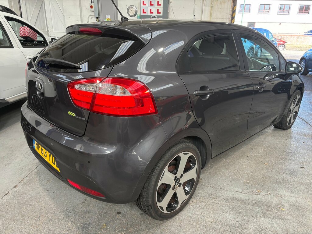 Kia RIO 1.4 Crdi Ecodynamics 3 Hatchback Grey #4