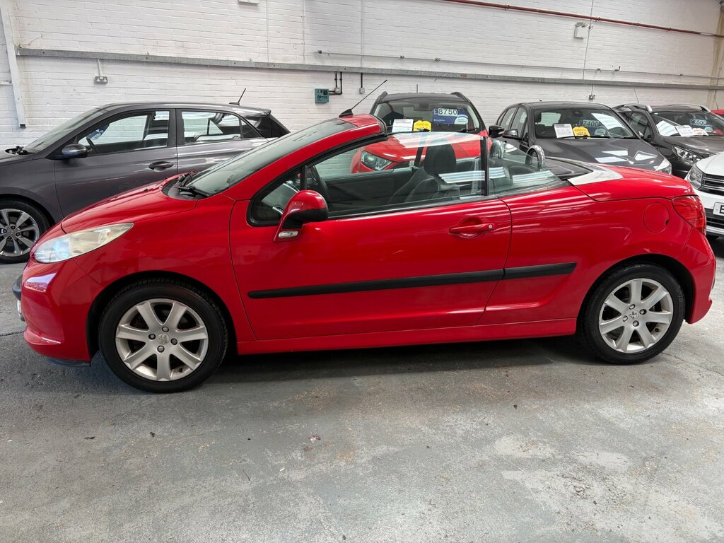 Peugeot 207 CC 1.6 16V Sport Convertible 155 G Red