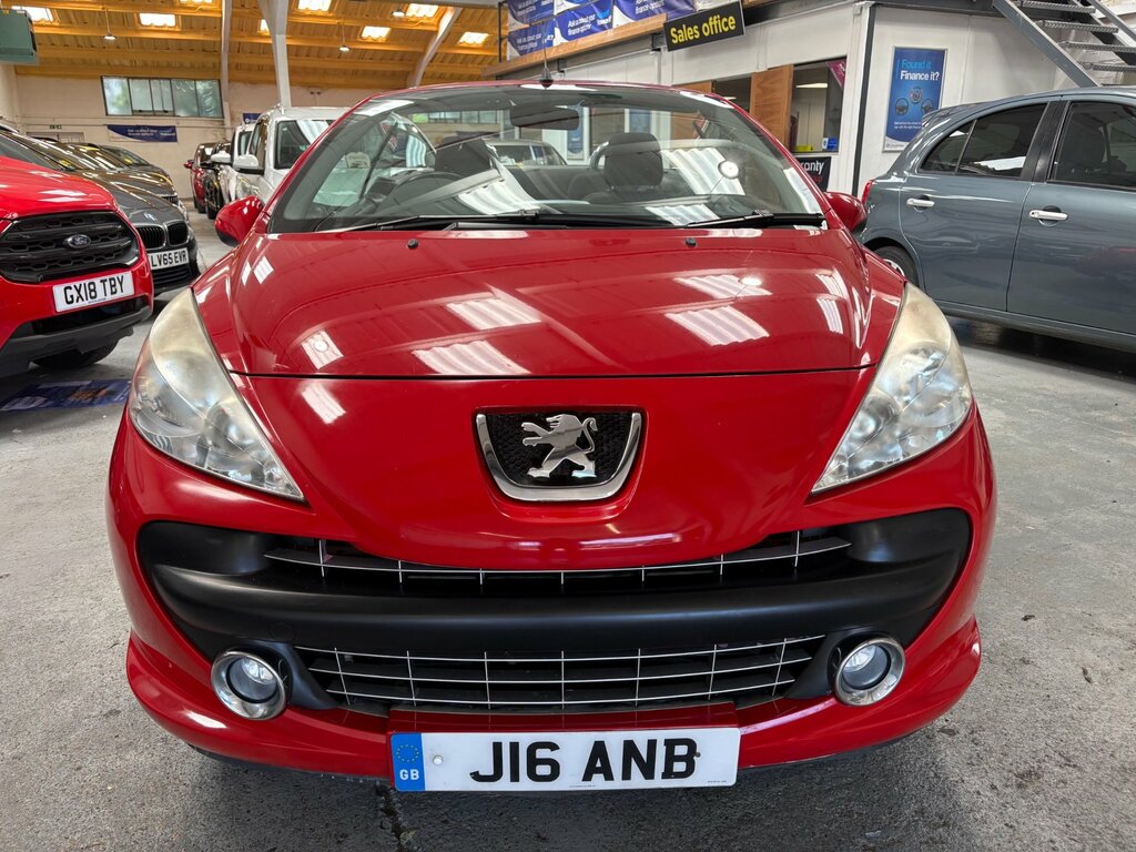 Peugeot 207 CC 1.6 16V Sport Convertible 155 G Red #6