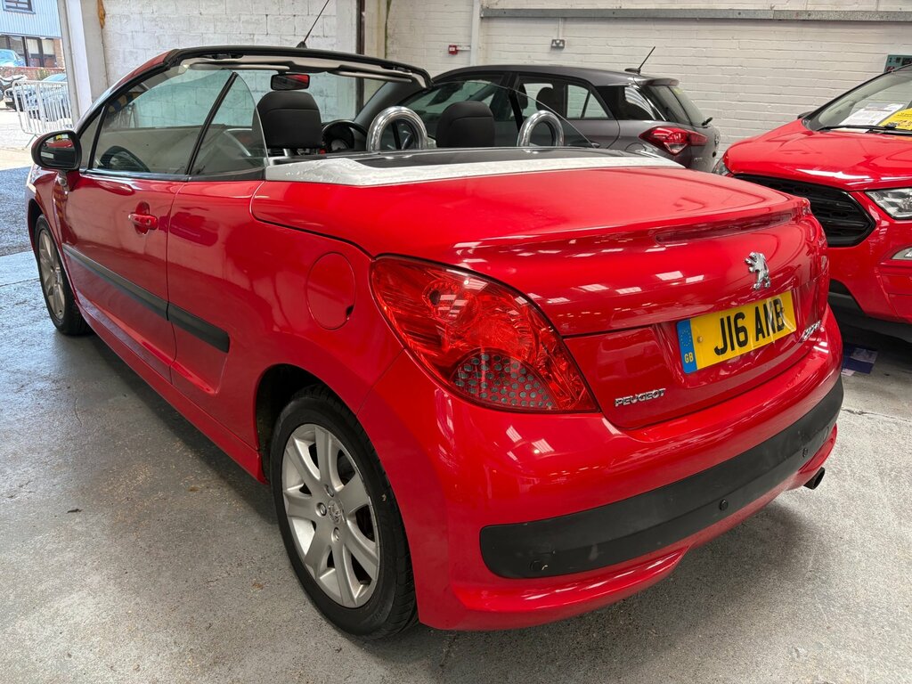 Peugeot 207 CC 1.6 16V Sport Convertible 155 G Red #2
