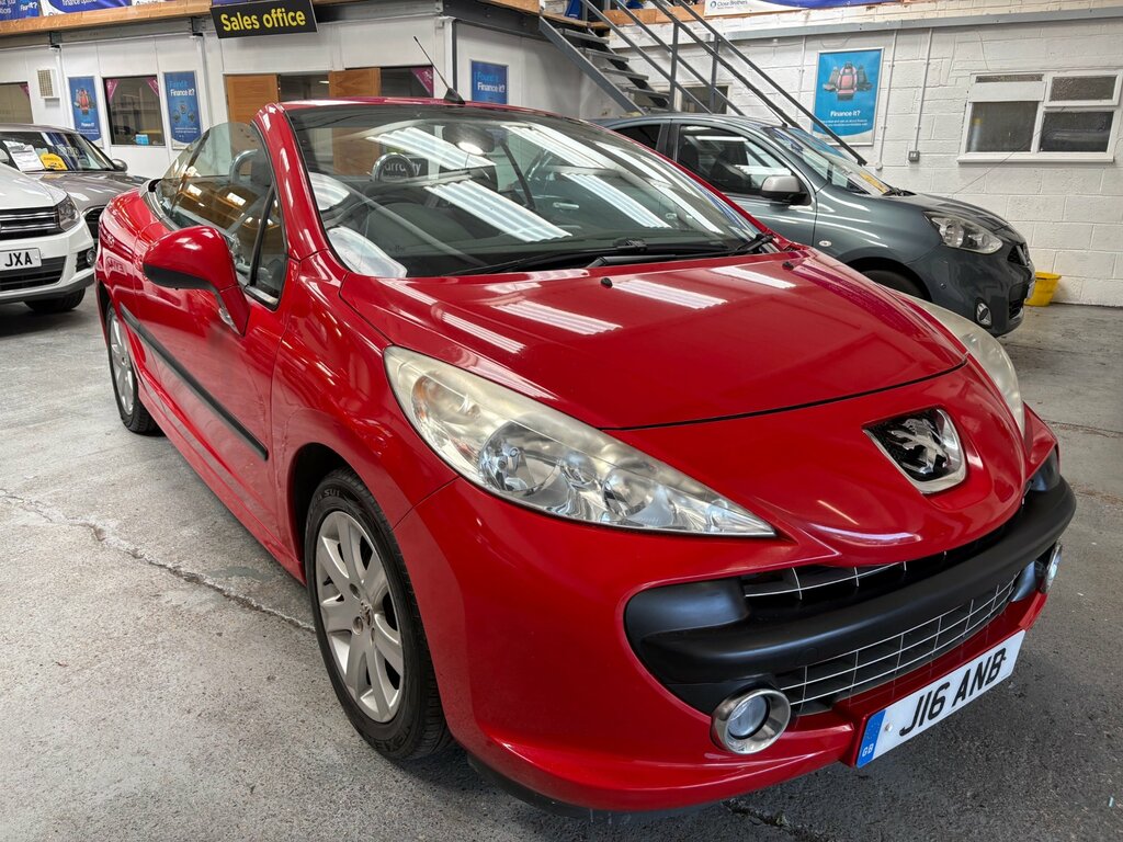 Peugeot 207 CC 1.6 16V Sport Convertible 155 G Red #5