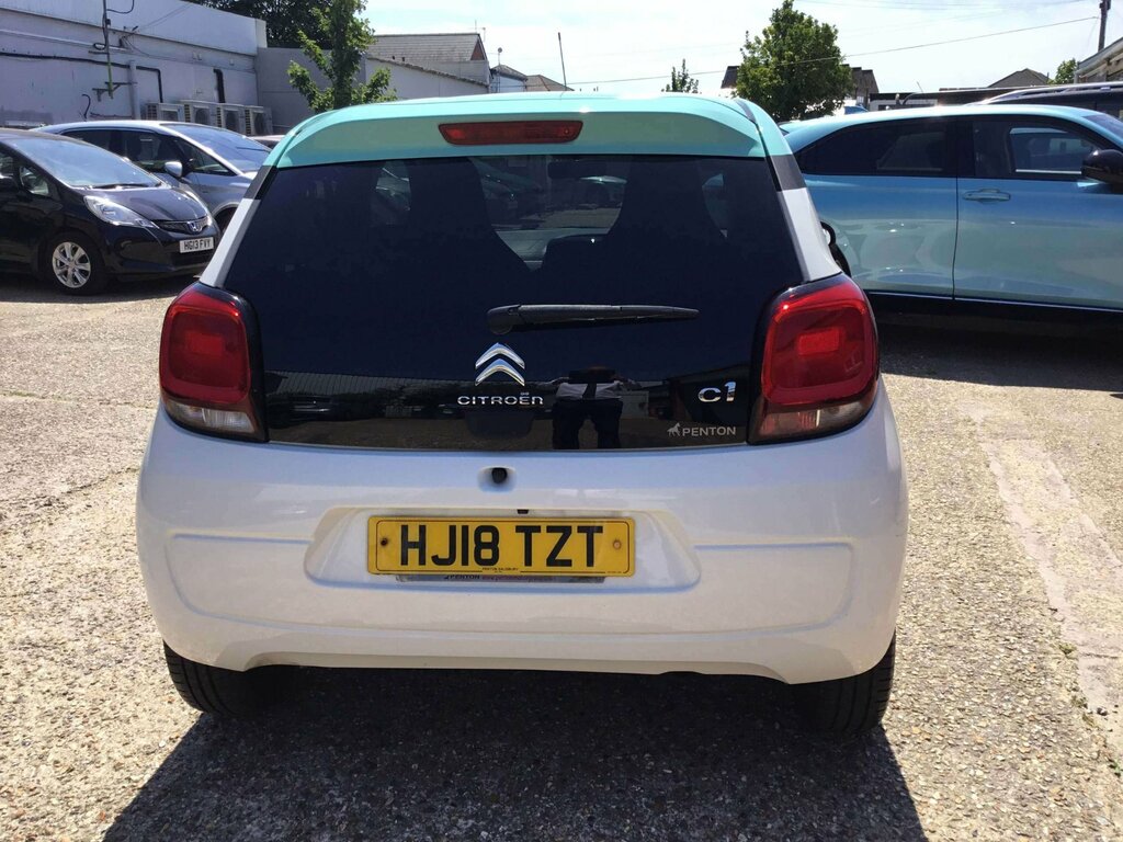 Citroen C1 1.2 Puretech Flair Hatchback Eur White #4