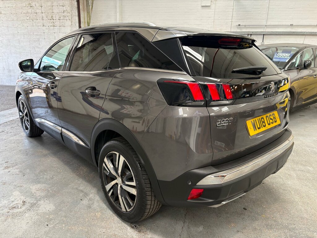 Peugeot 3008 1.2 Puretech Gt Line Suv Euro 6 WU18OSB Grey #3