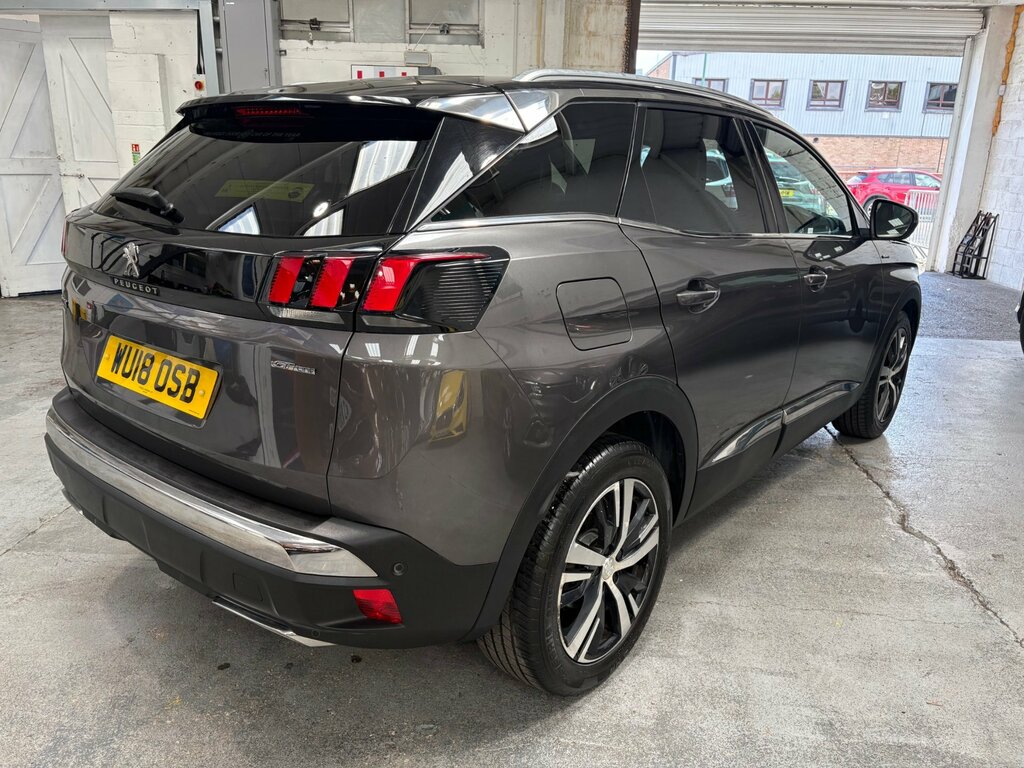 Peugeot 3008 1.2 Puretech Gt Line Suv Euro 6 WU18OSB Grey #5