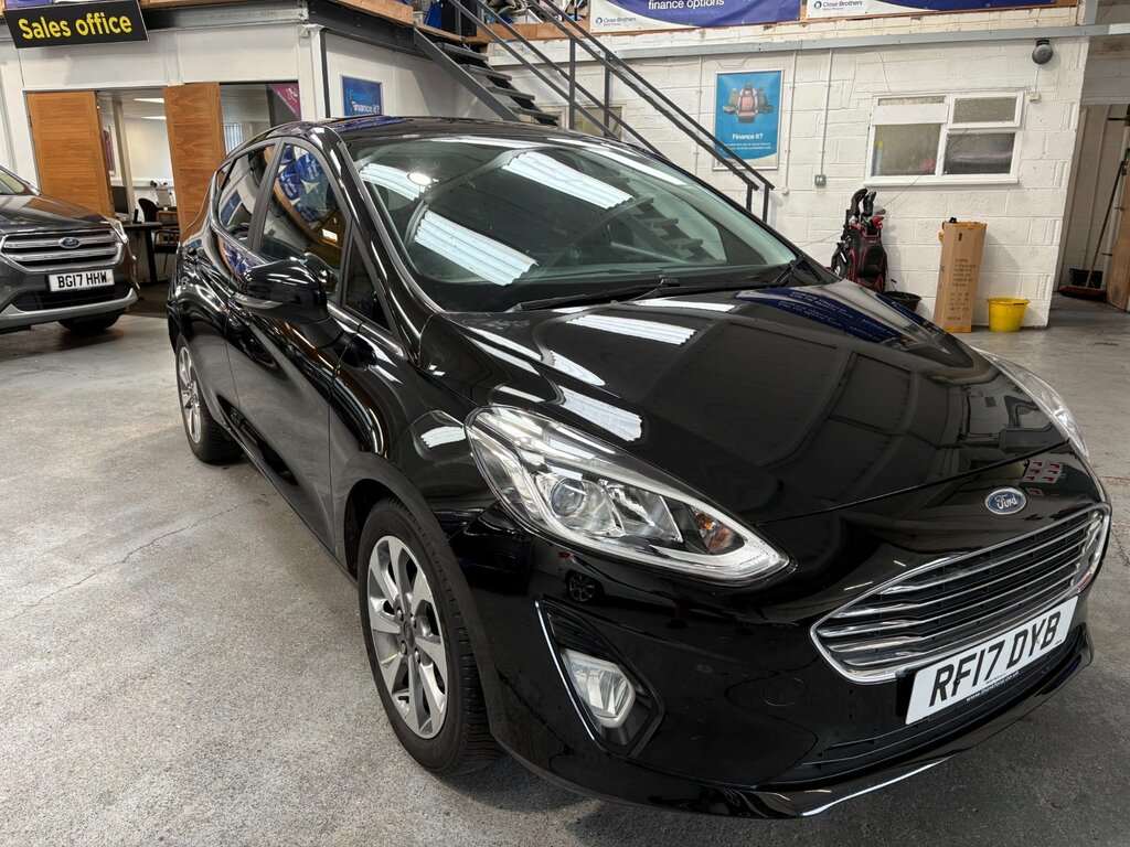Ford Fiesta 1.0T Ecoboost Titanium Hatchback RF17DYB Black #6