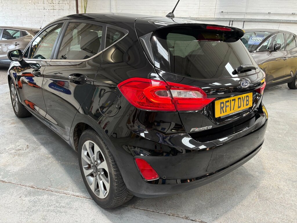 Ford Fiesta 1.0T Ecoboost Titanium Hatchback RF17DYB Black #2