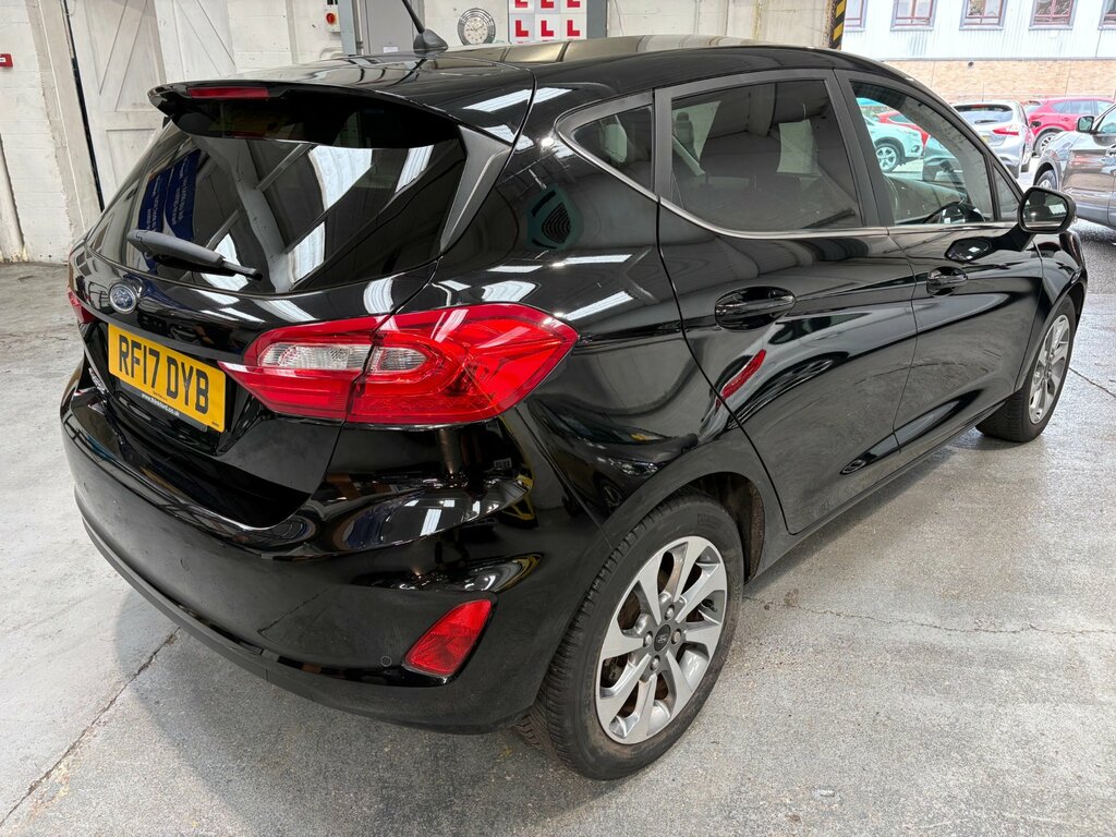 Ford Fiesta 1.0T Ecoboost Titanium Hatchback RF17DYB Black #4